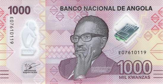 1000 Kwanzas 2023 p162b